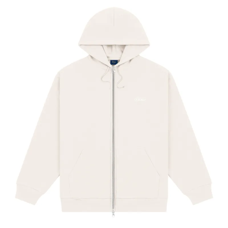 Cursive Zip-Hoodie sold by Dime