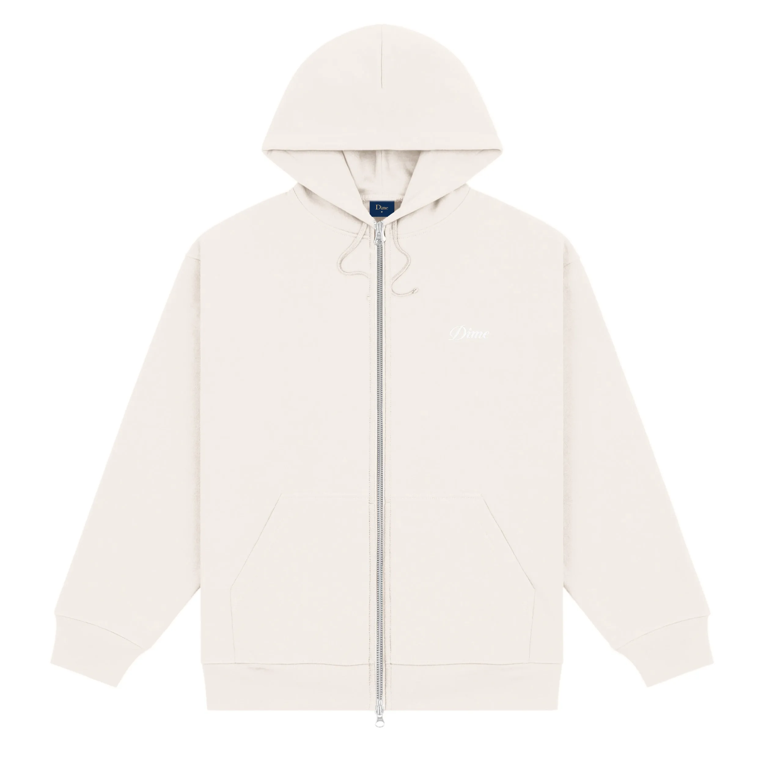 Cursive Zip-Hoodie sold by Dime