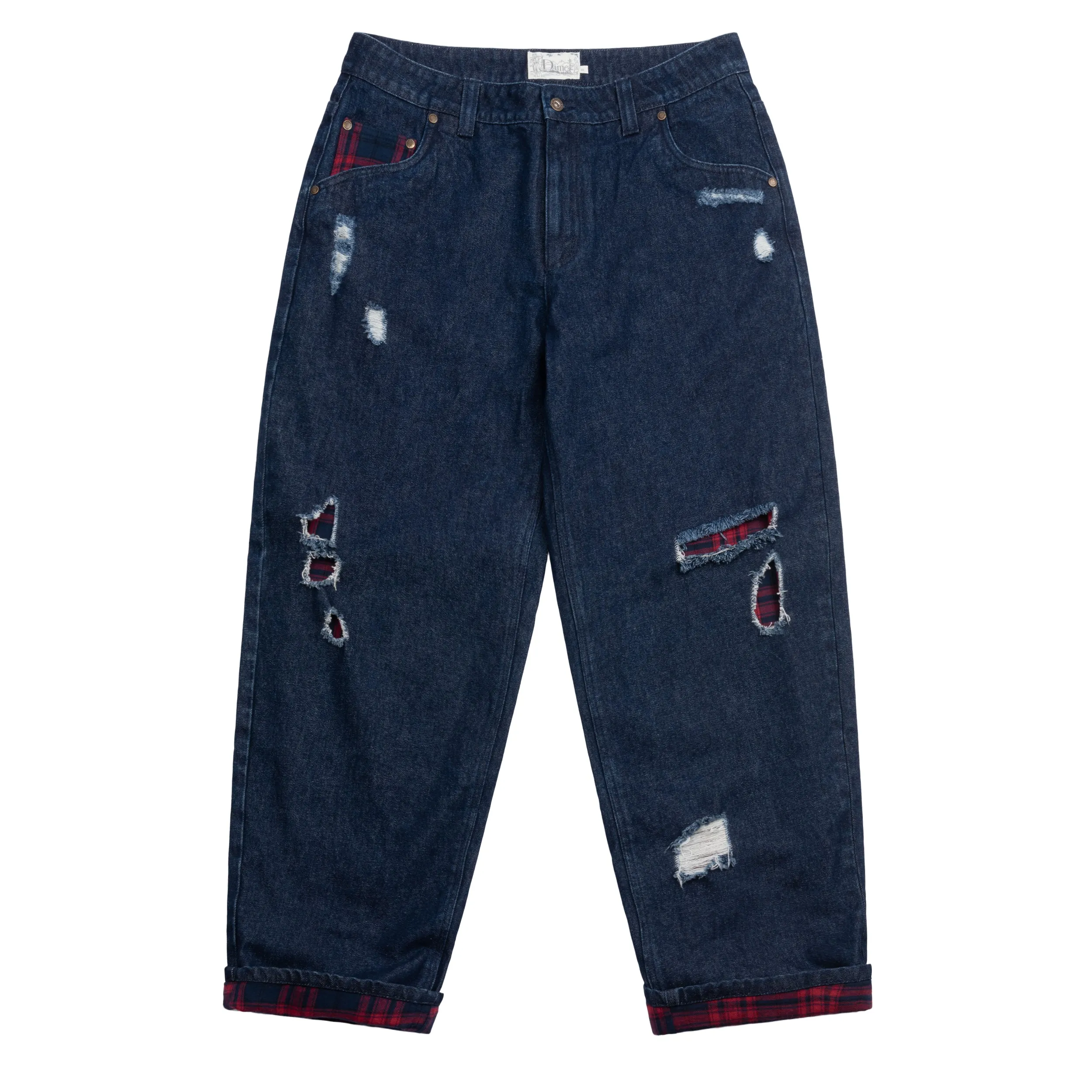 Secret Baggy Denim Pants sold by Dime