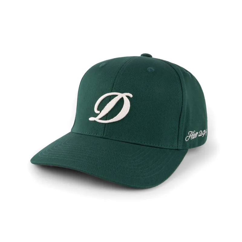 Cursive D Full Fit Cap sold by Dime