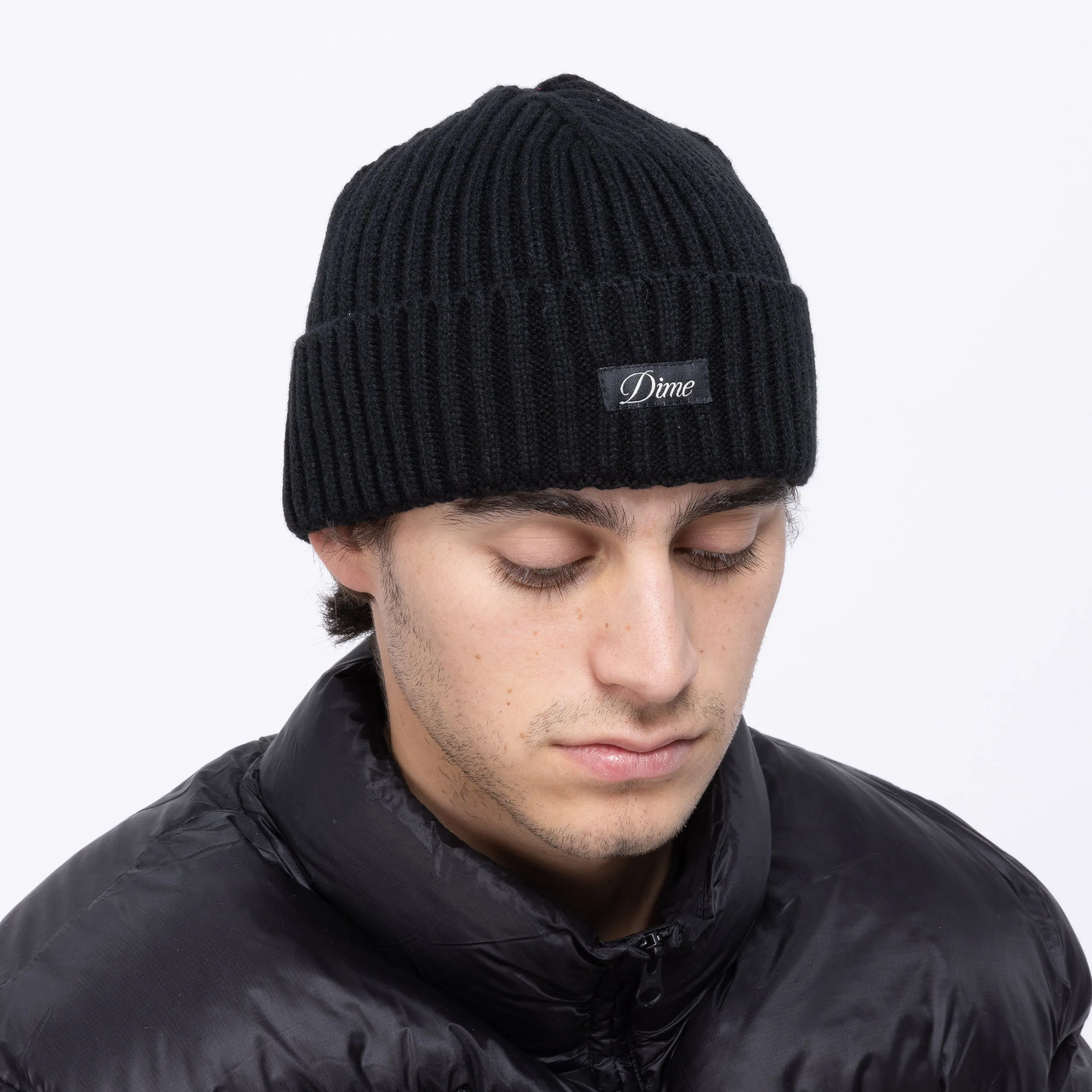 Cursive Fold Beanie sold by Dime product image thumbnail 3