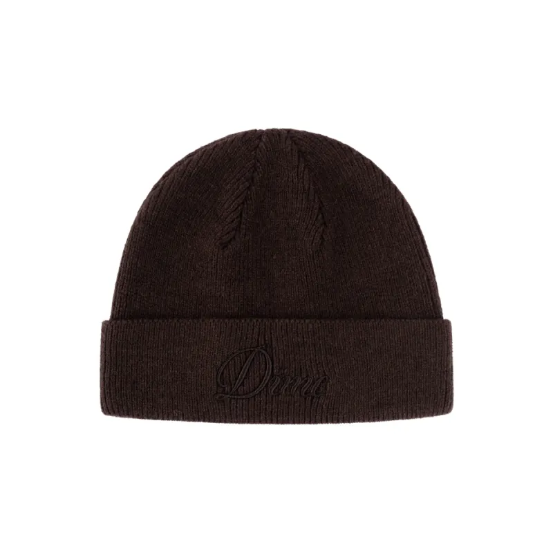 Cursive Wool Fold Beanie sold by Dime