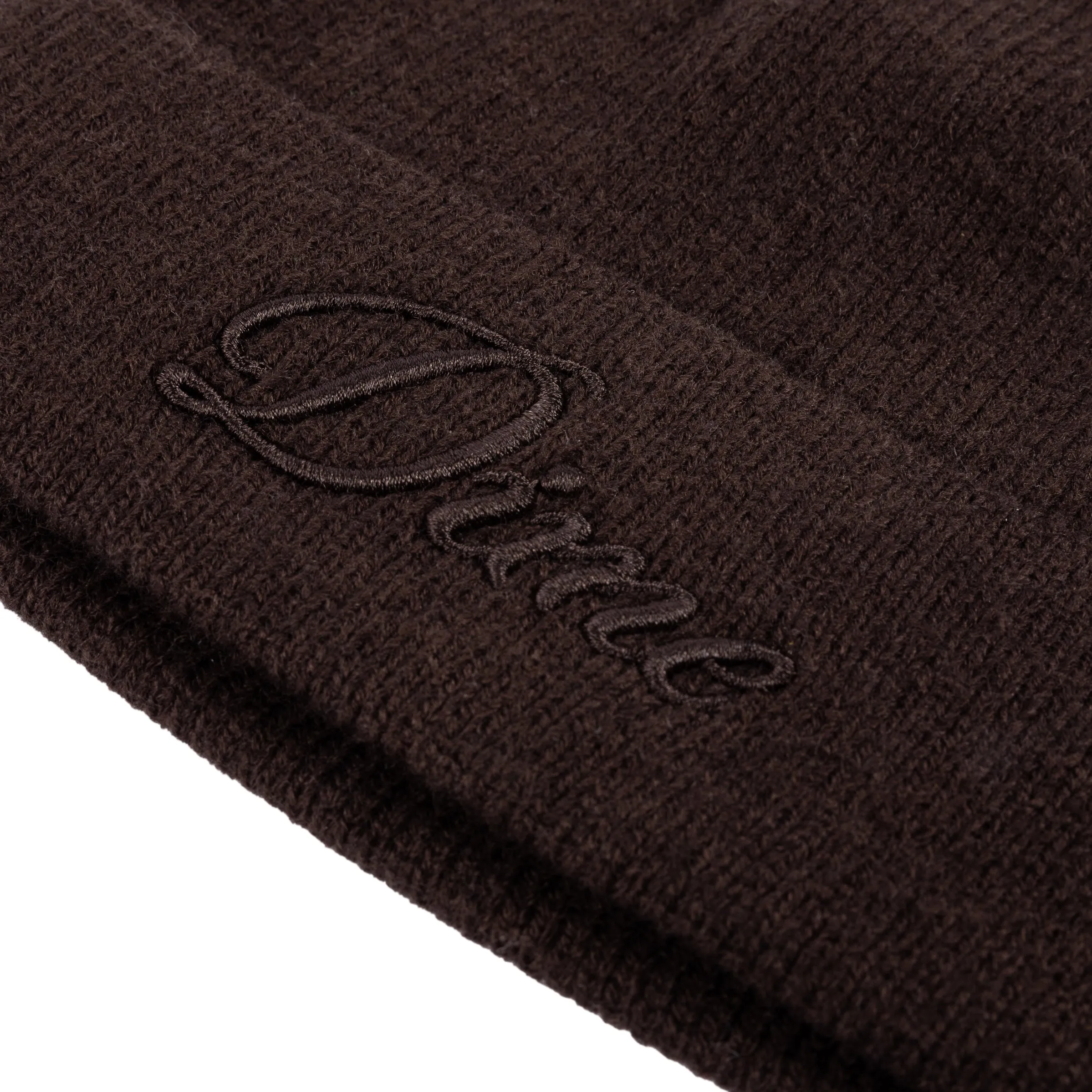 Cursive Wool Fold Beanie sold by Dime product image thumbnail 2