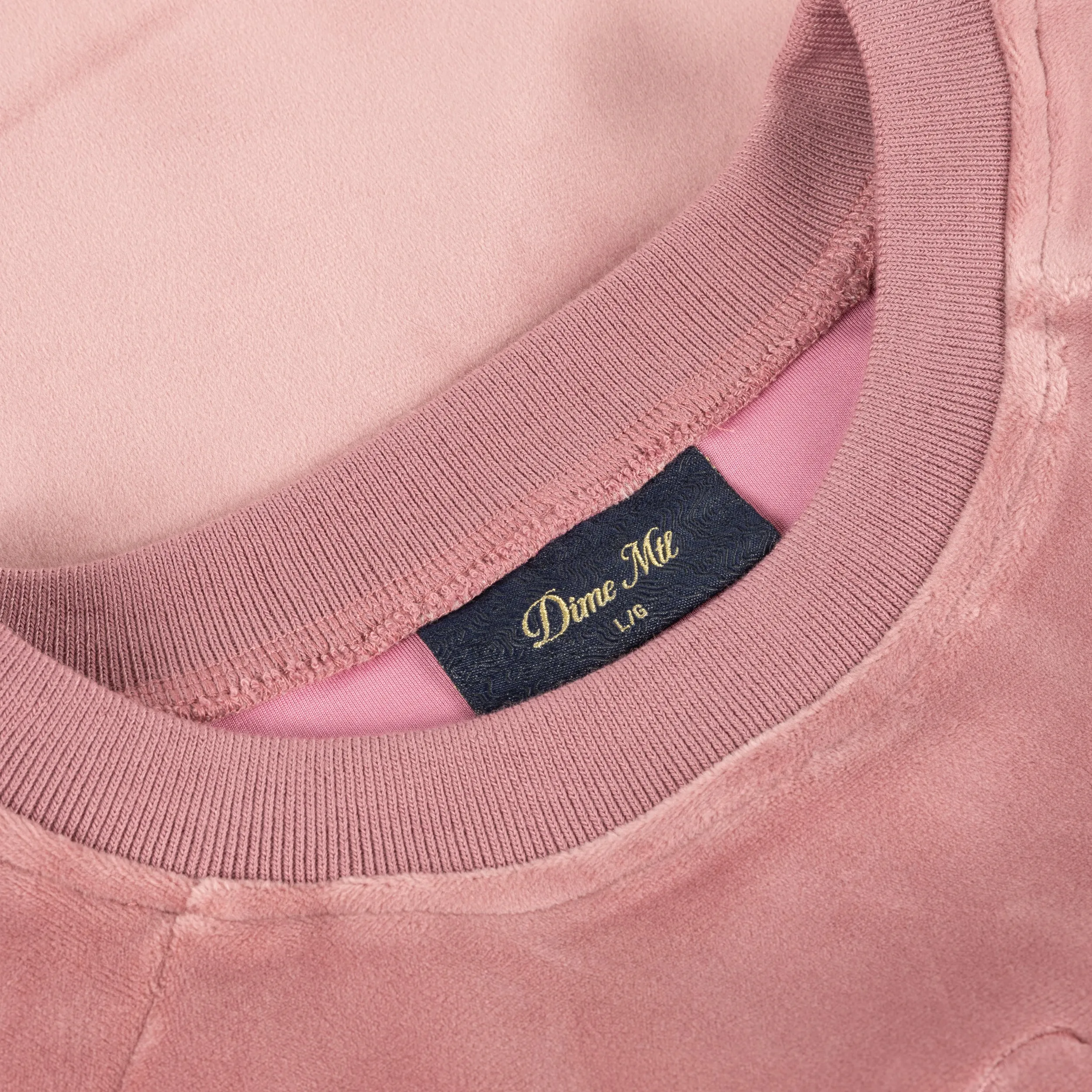 Cursive Velvet Crewneck sold by Dime product image thumbnail 4