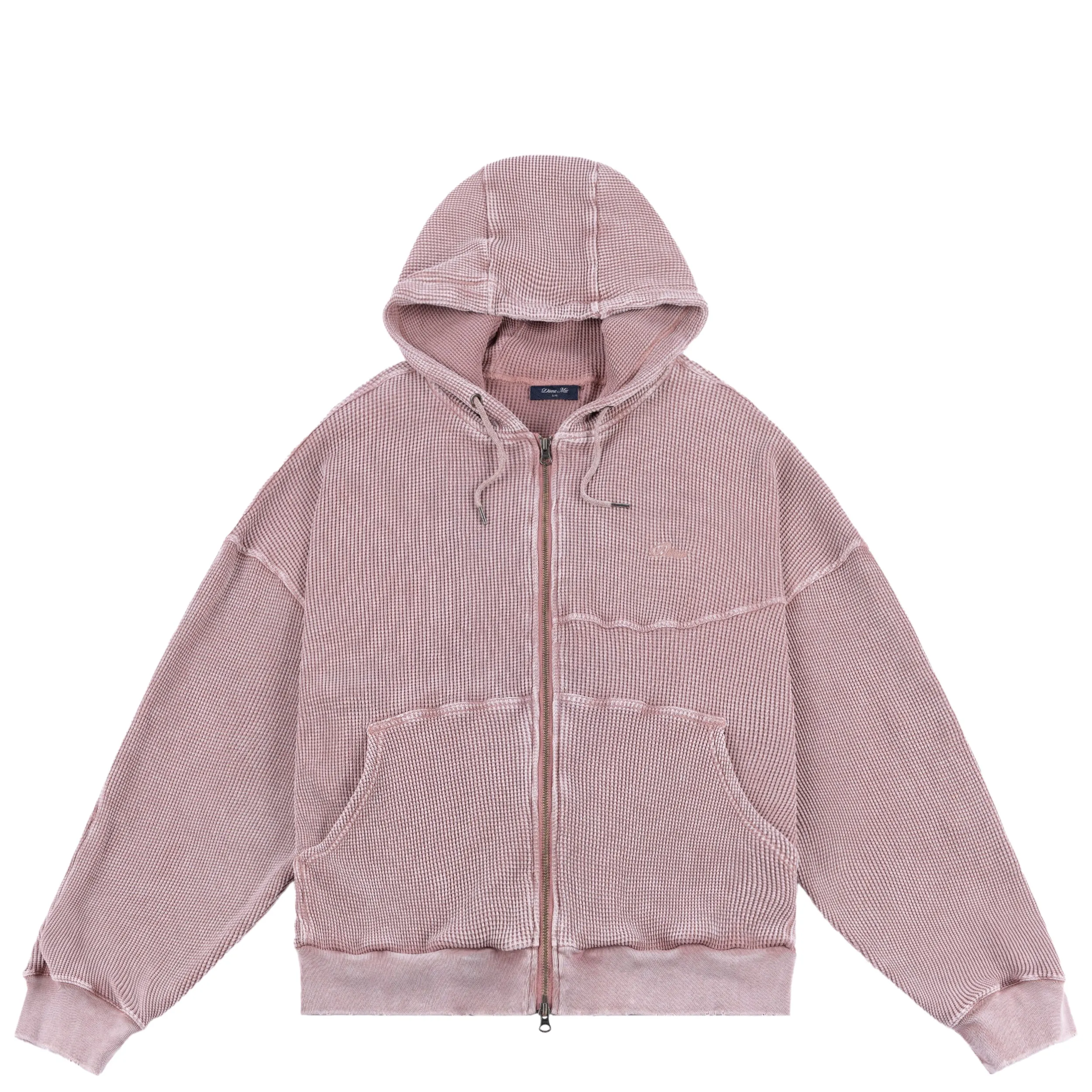 Premium Waffle Zip Hoodie sold by Dime product image thumbnail 2