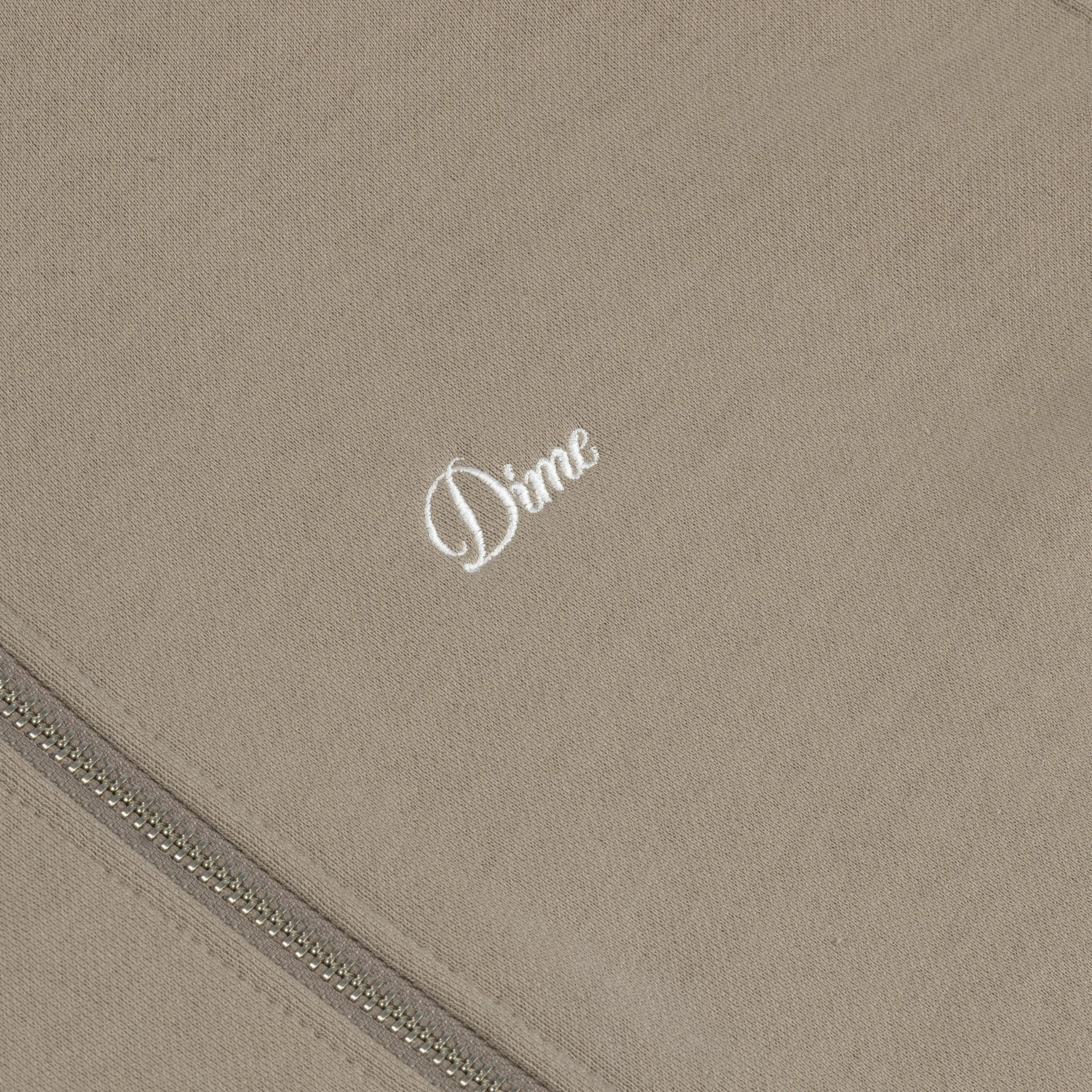 Cursive Small Logo Zip Hoodie sold by Dime product image thumbnail 3