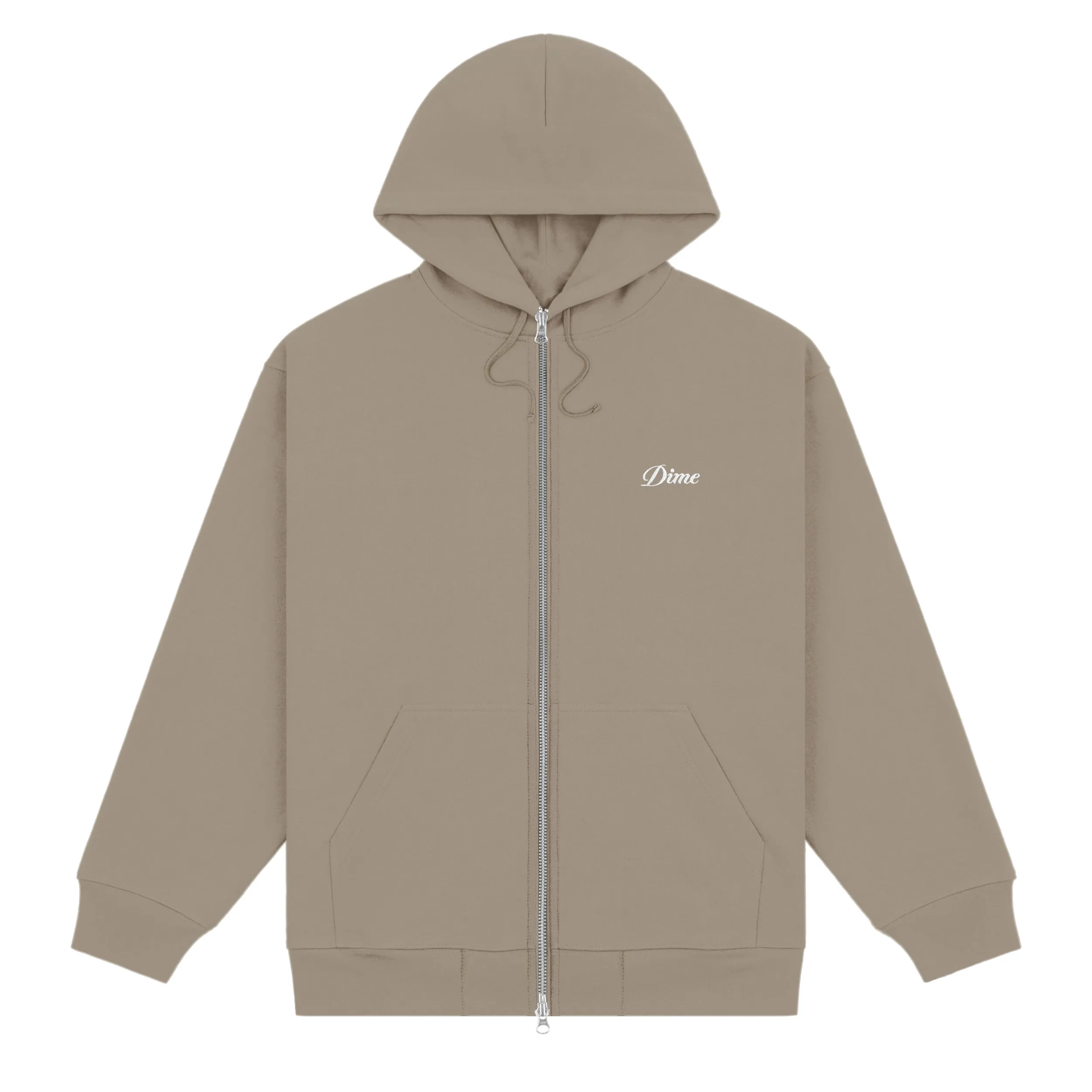 Cursive Small Logo Zip Hoodie sold by Dime product image thumbnail 2