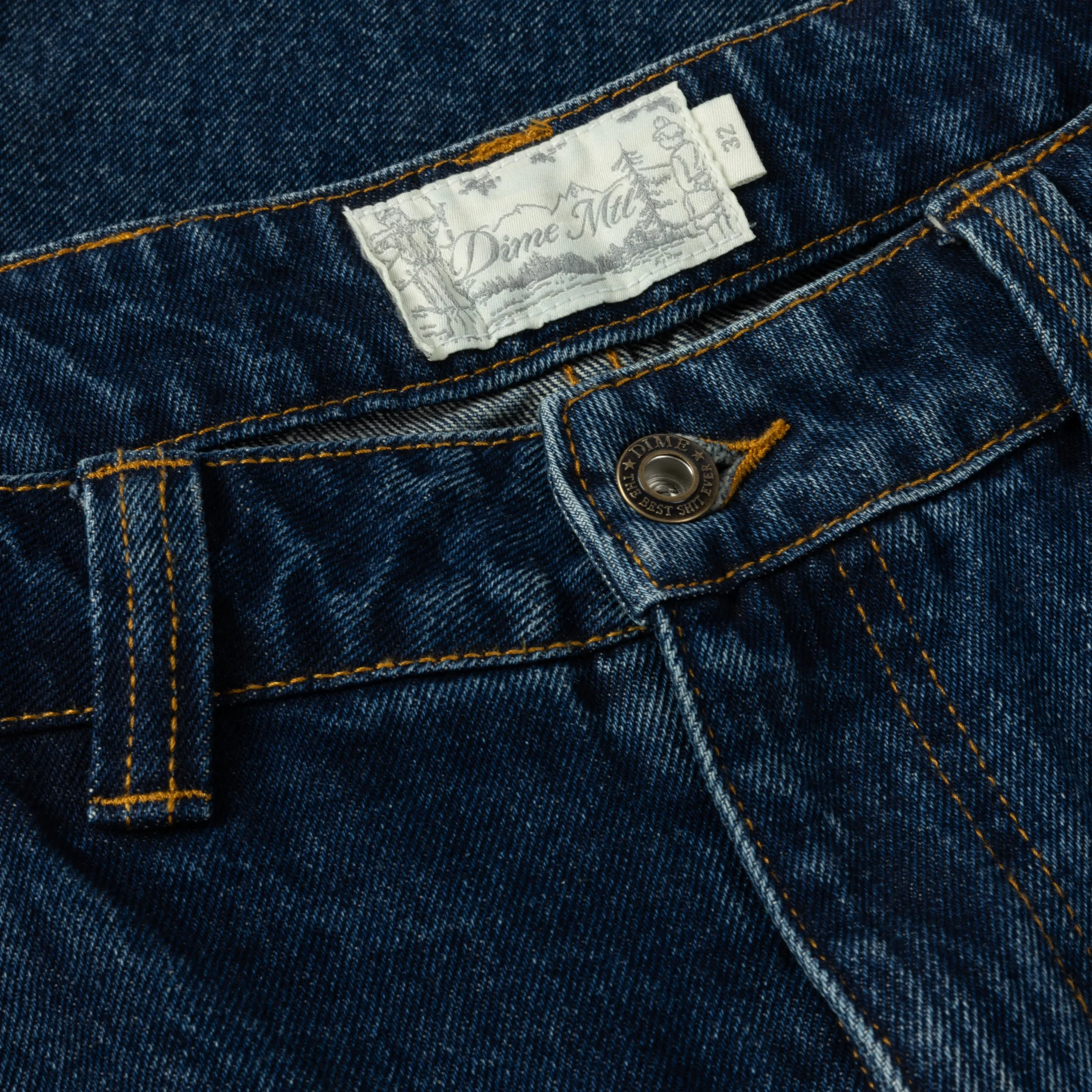 Relaxed Denim Pants sold by Dime product image thumbnail 4