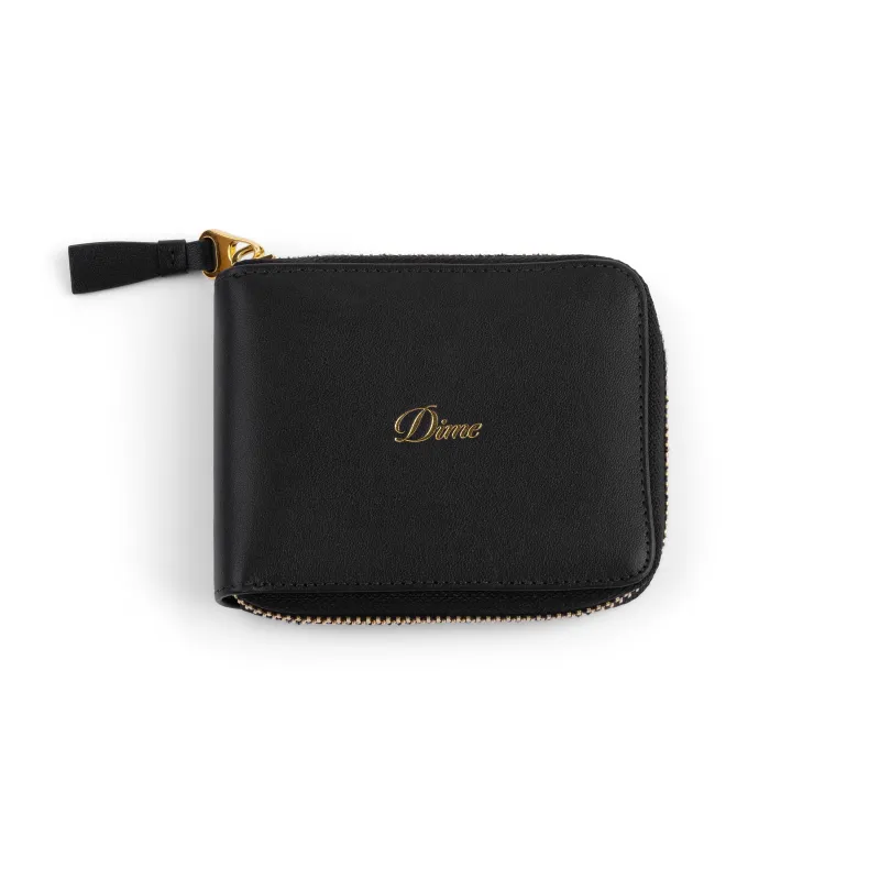 Cursive Zip Wallet sold by Dime
