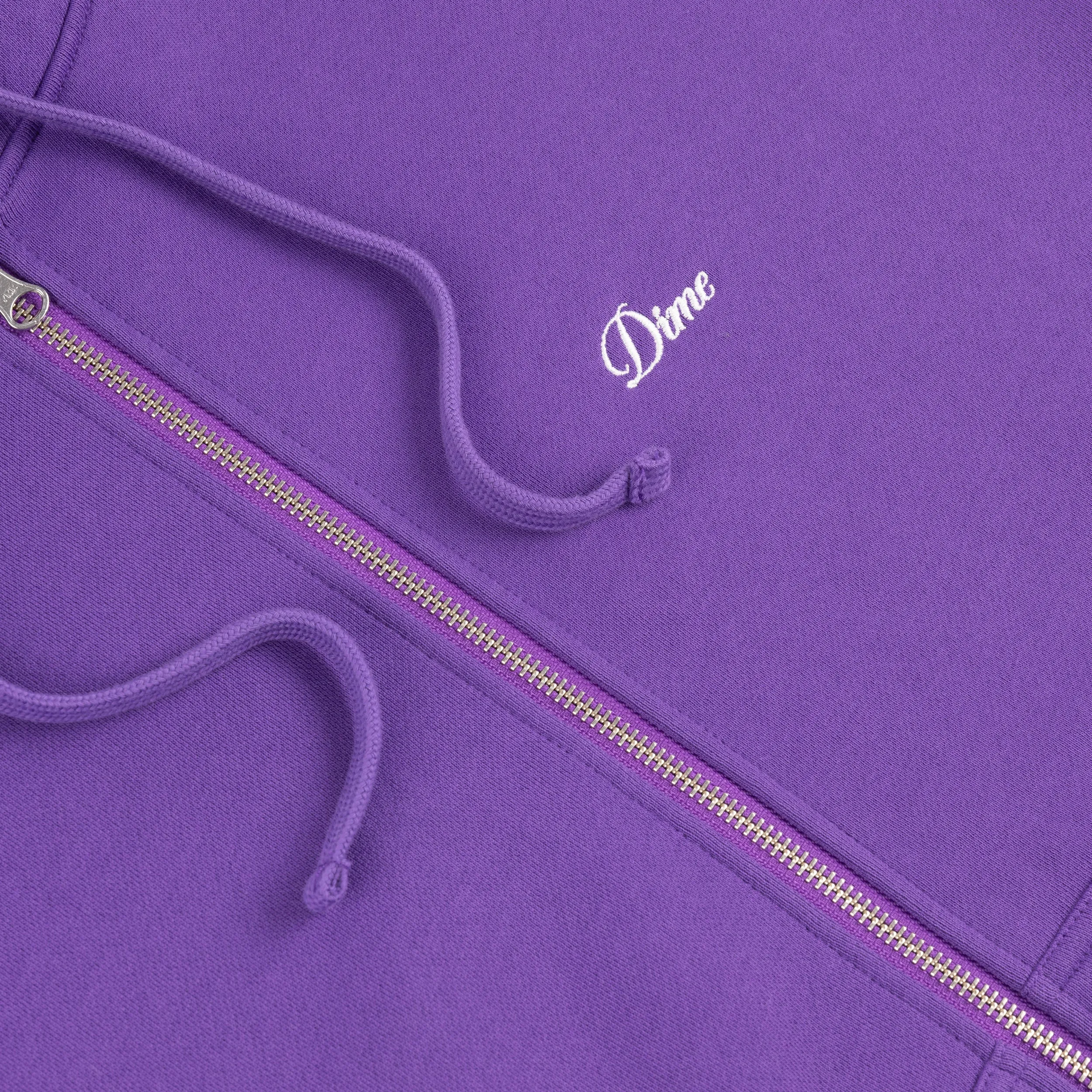 Cursive Zip Hoodie sold by Dime product image thumbnail 3