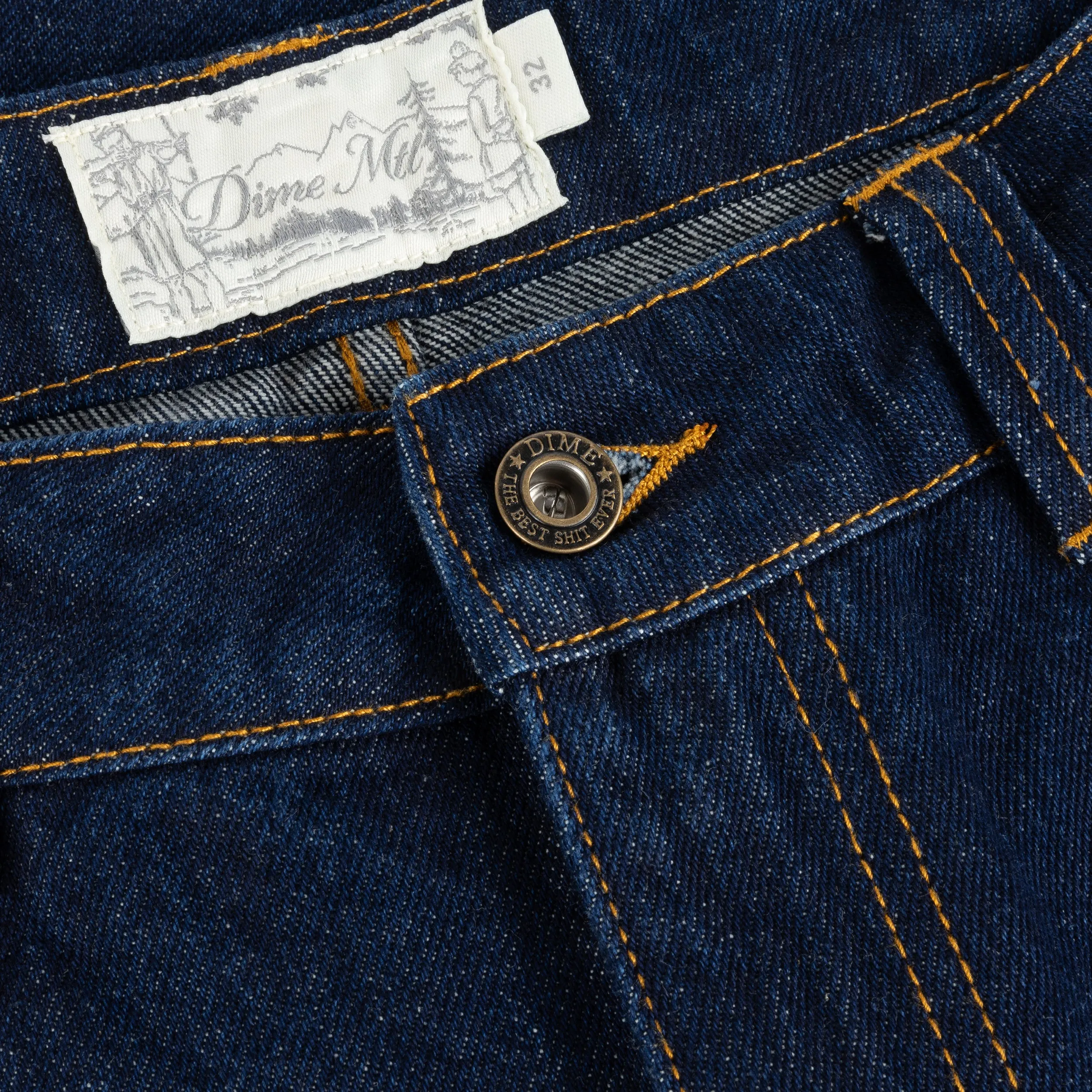 Relaxed Denim Pants sold by Dime product image thumbnail 4