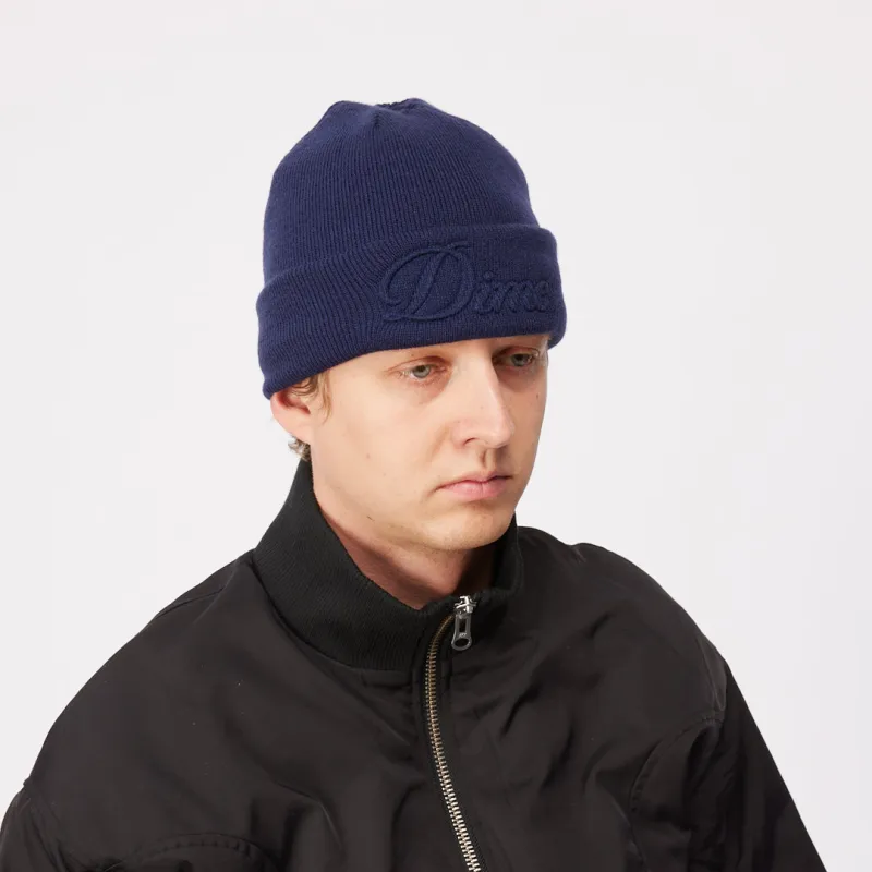 Cursive Fold Beanie sold by Dime