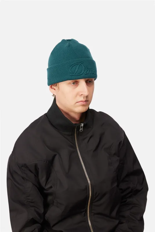 Cursive Fold Beanie sold by Dime