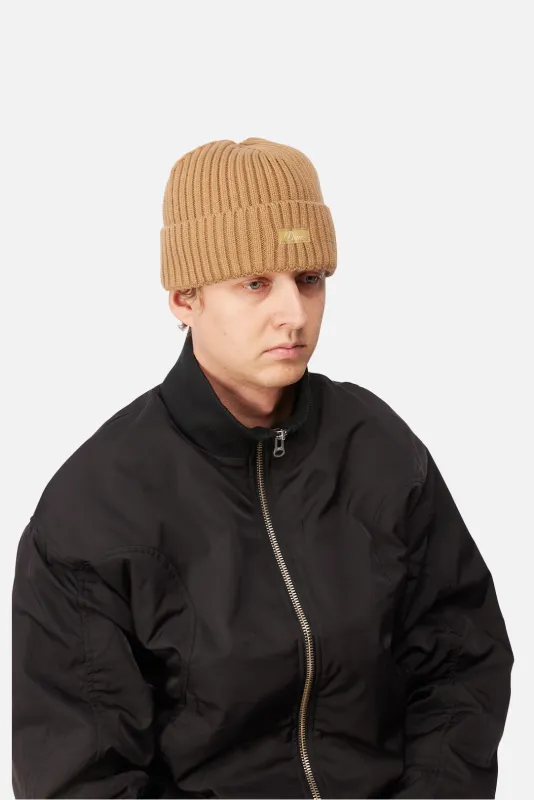 Cursive Rib Beanie sold by Dime