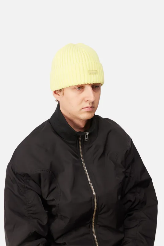 Cursive Rib Beanie sold by Dime