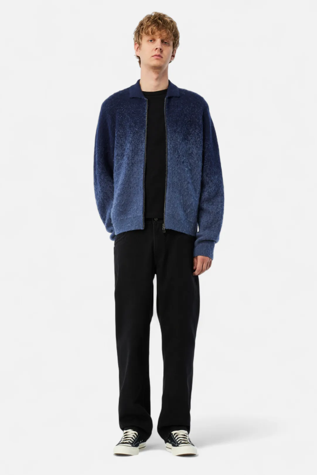 Mohair Double Zip Knit sold by Dime