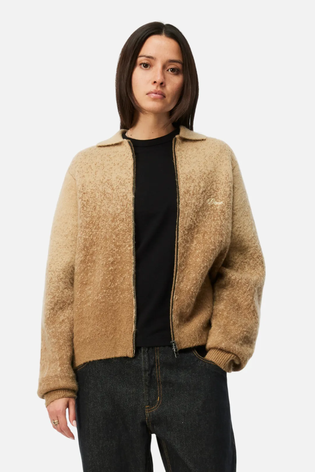 Mohair Double Zip Knit sold by Dime product image thumbnail 4