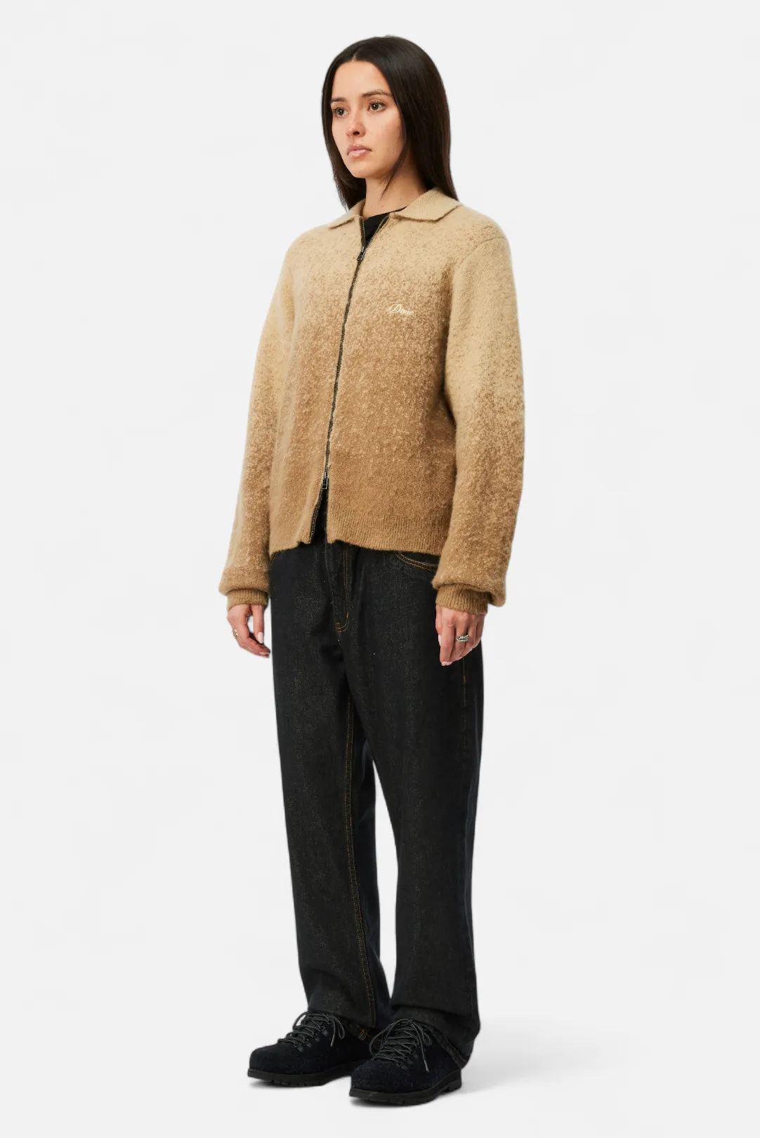 Mohair Double Zip Knit sold by Dime