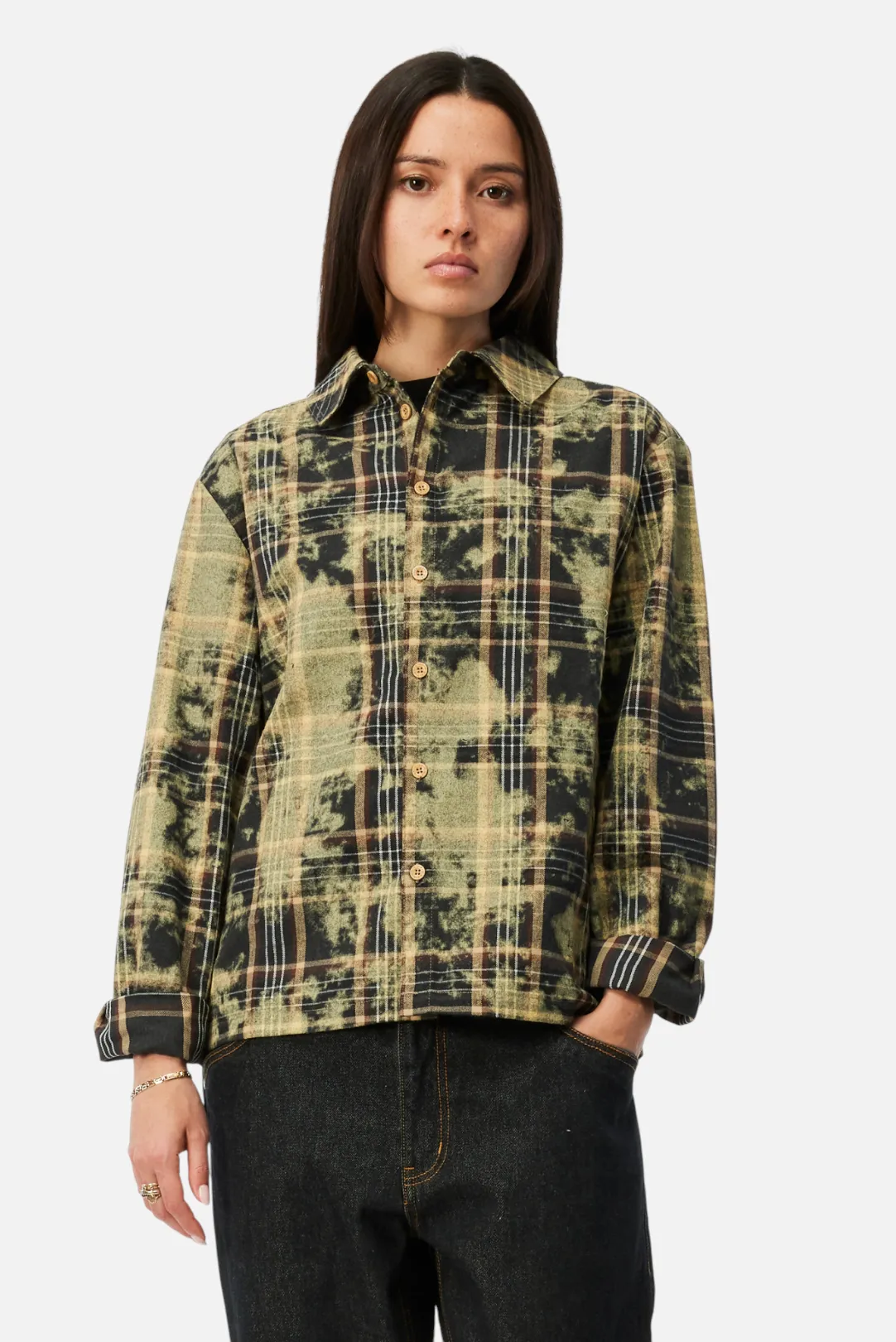Plaid Flannel Shirt sold by Dime product image thumbnail 4