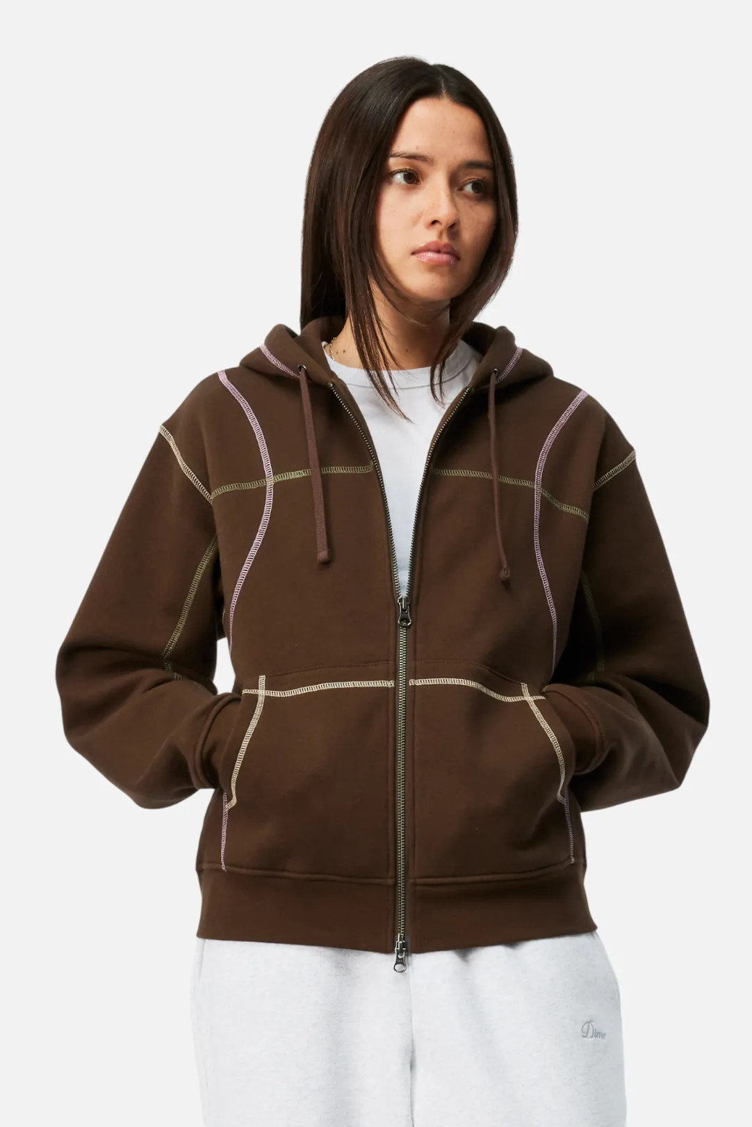 Court Zip Hoodie sold by Dime product image thumbnail 4