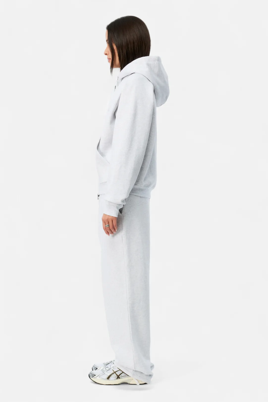 Cursive Small Logo Zip Hoodie sold by Dime product image thumbnail 2