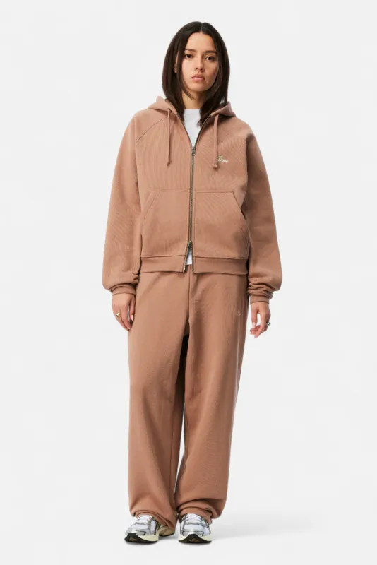 Cursive Small Logo Zip Hoodie sold by Dime