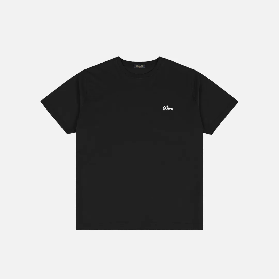 Cursive Small Logo T-Shirt sold by Dime product image thumbnail 3