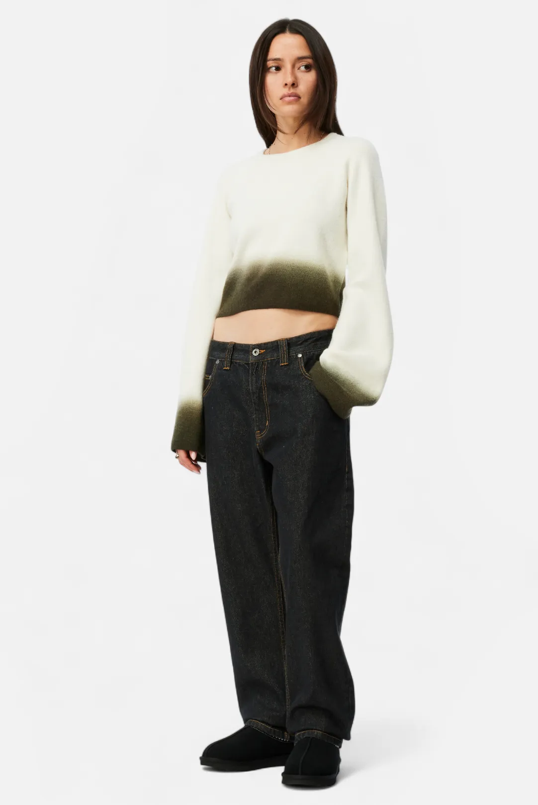 Cropped Mohair Knit sold by Dime