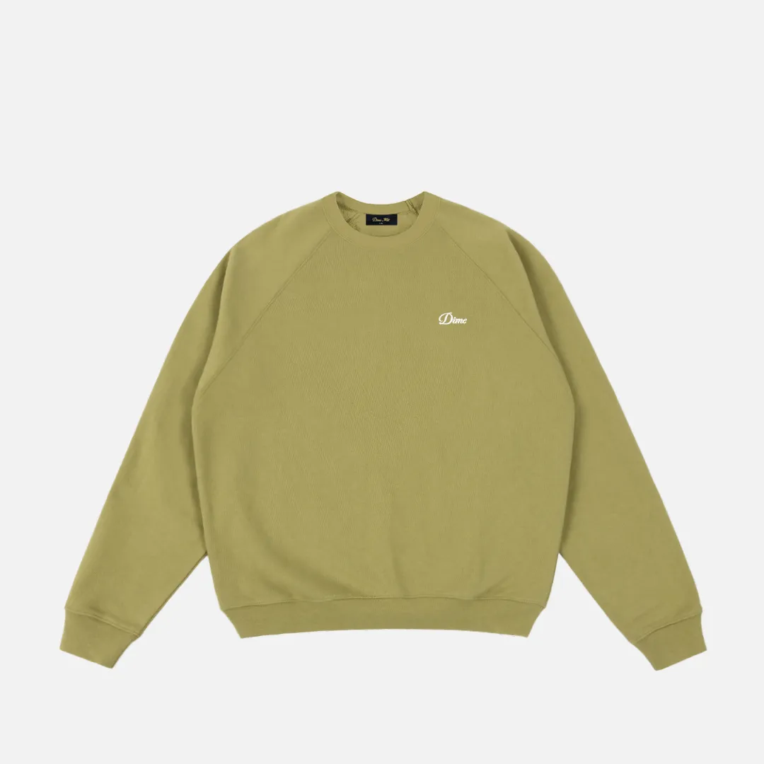 Cursive Small Logo Crewneck sold by Dime product image thumbnail 5