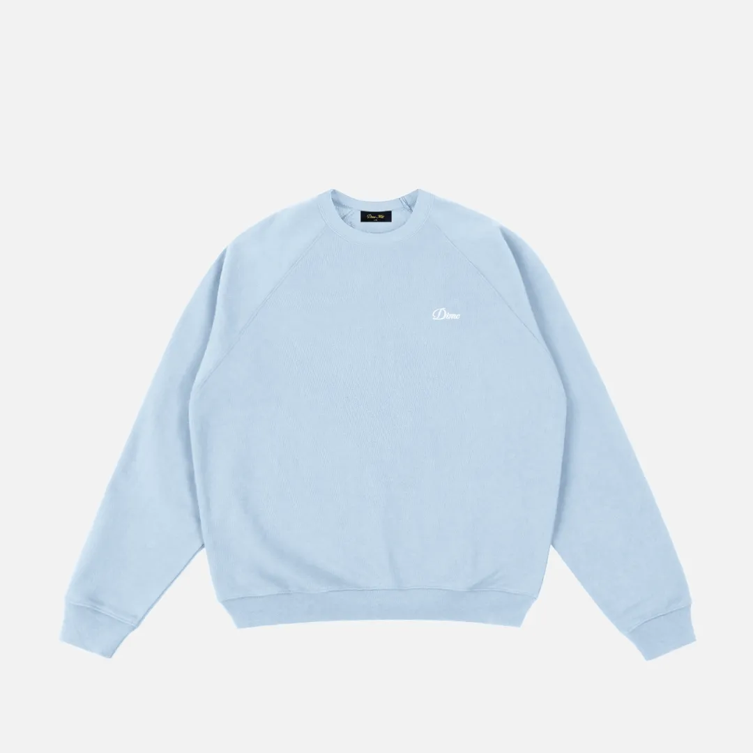 Cursive Small Logo Crewneck sold by Dime product image thumbnail 5