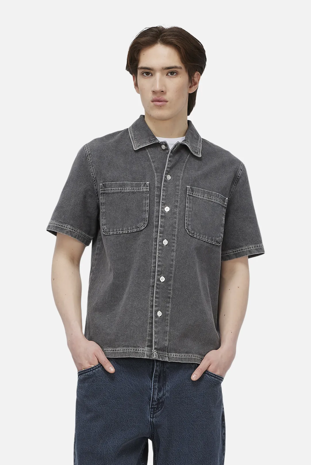 Stonewash Button Up sold by Dime product image thumbnail 4