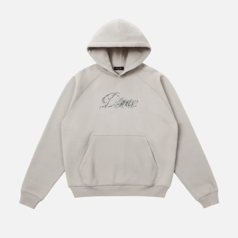 Cursive Smashed Hoodie made by Dime