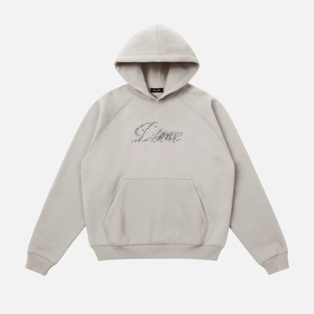 Cursive Smashed Hoodie sold by Dime
