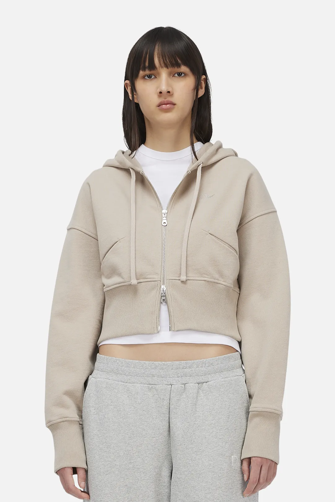 Cropped Zip Hoodie sold by Dime product image thumbnail 4