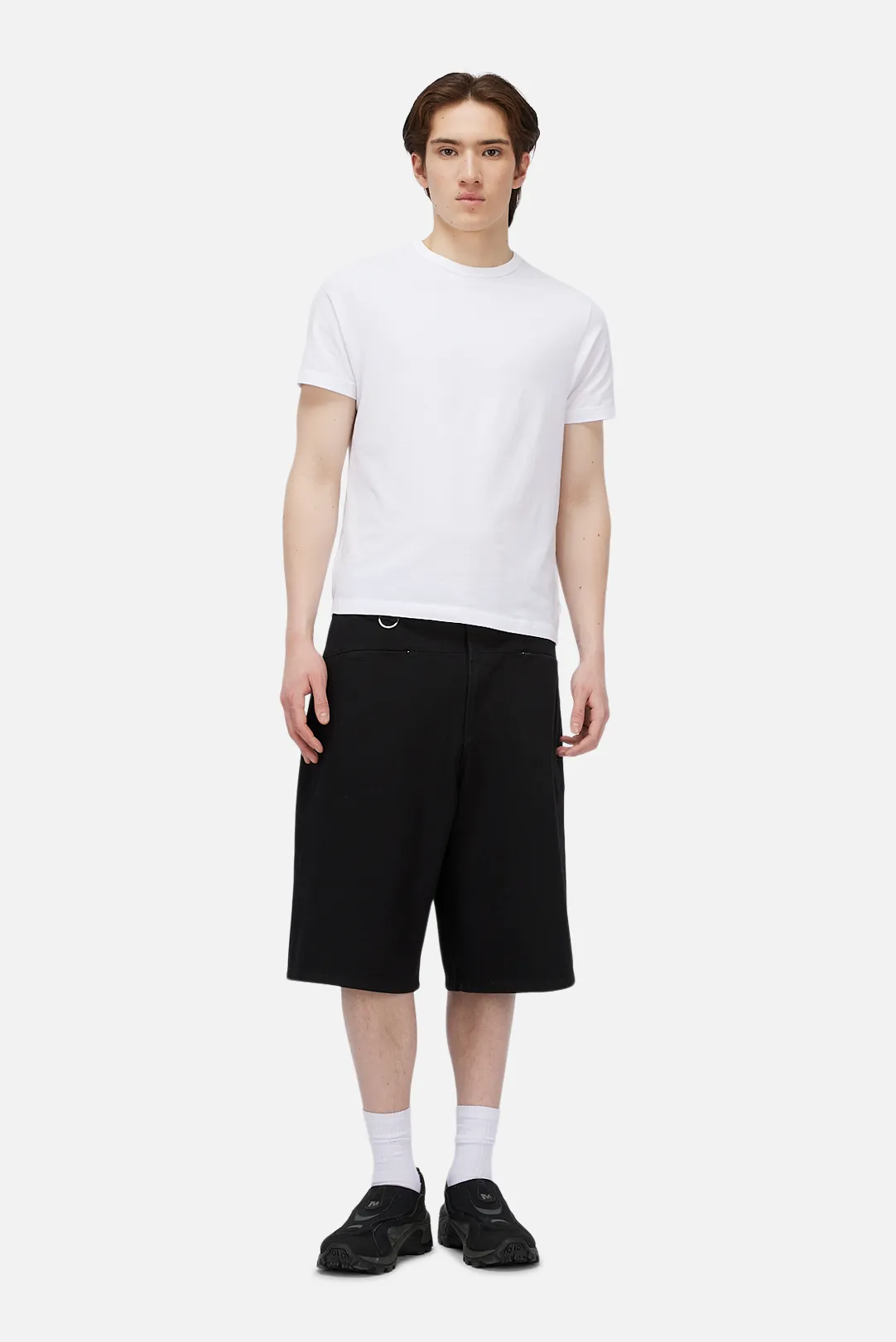 Tech Denim Shorts sold by Dime