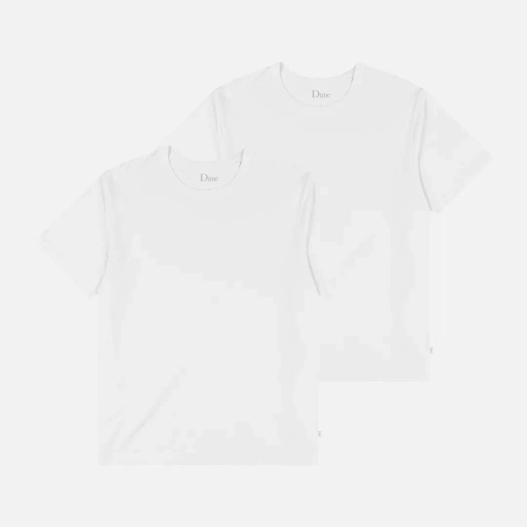 Two Pack Basics T-Shirts sold by Dime product image thumbnail 3