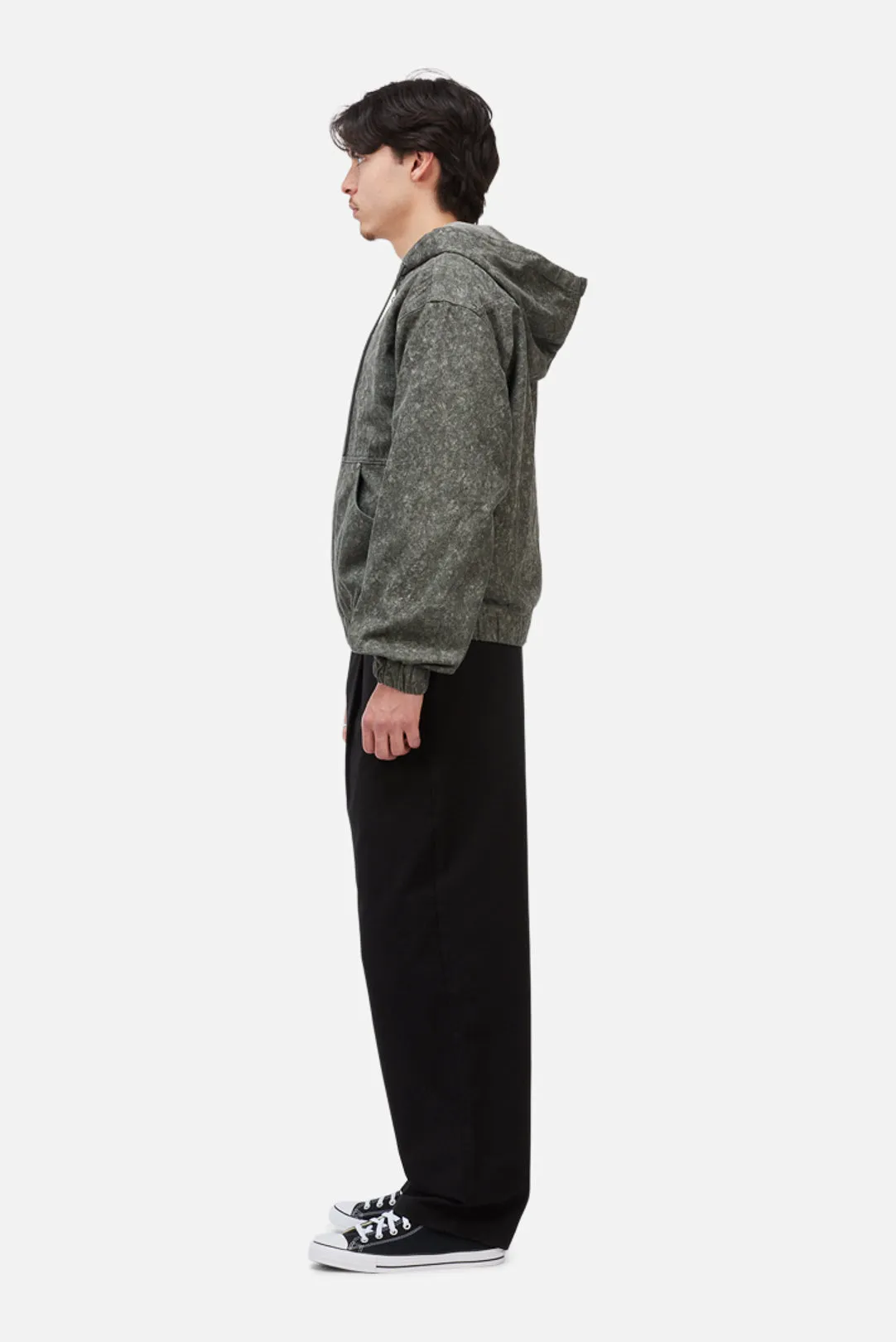 Hooded Denim Jacket sold by Dime product image thumbnail 2