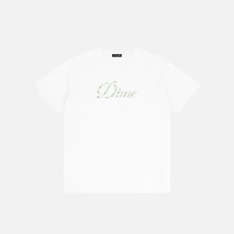 Cursive Paper Cut T-Shirt made by Dime
