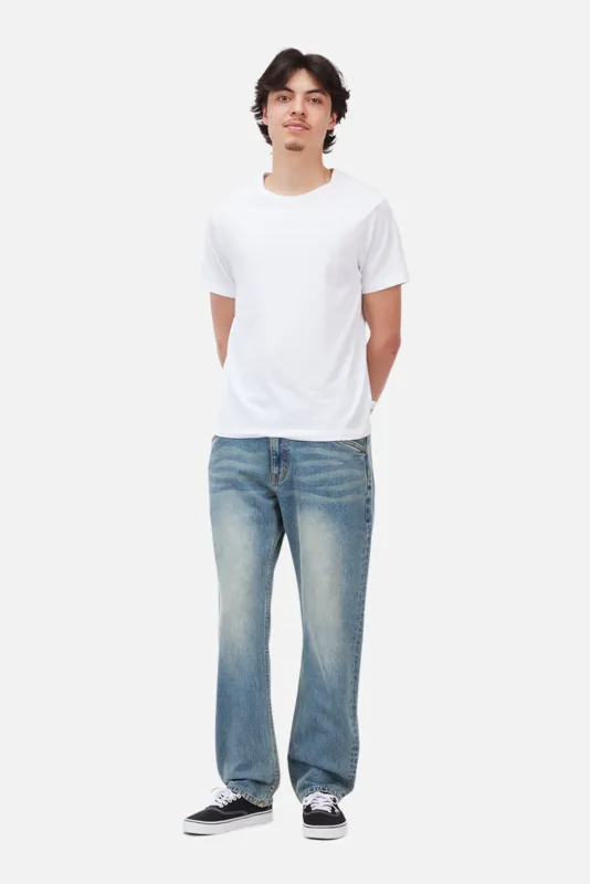 Straight Denim Pants made by Dime