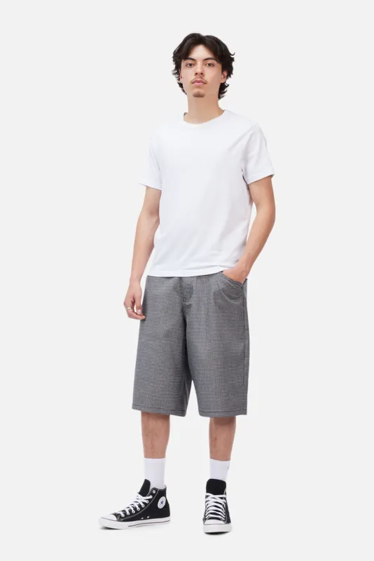 Baggy Houndstooth Shorts made by Dime