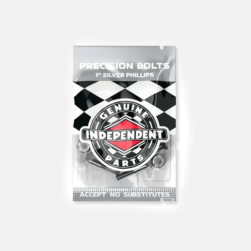 Independent Hardware Phillips Black - Silver made by Dime