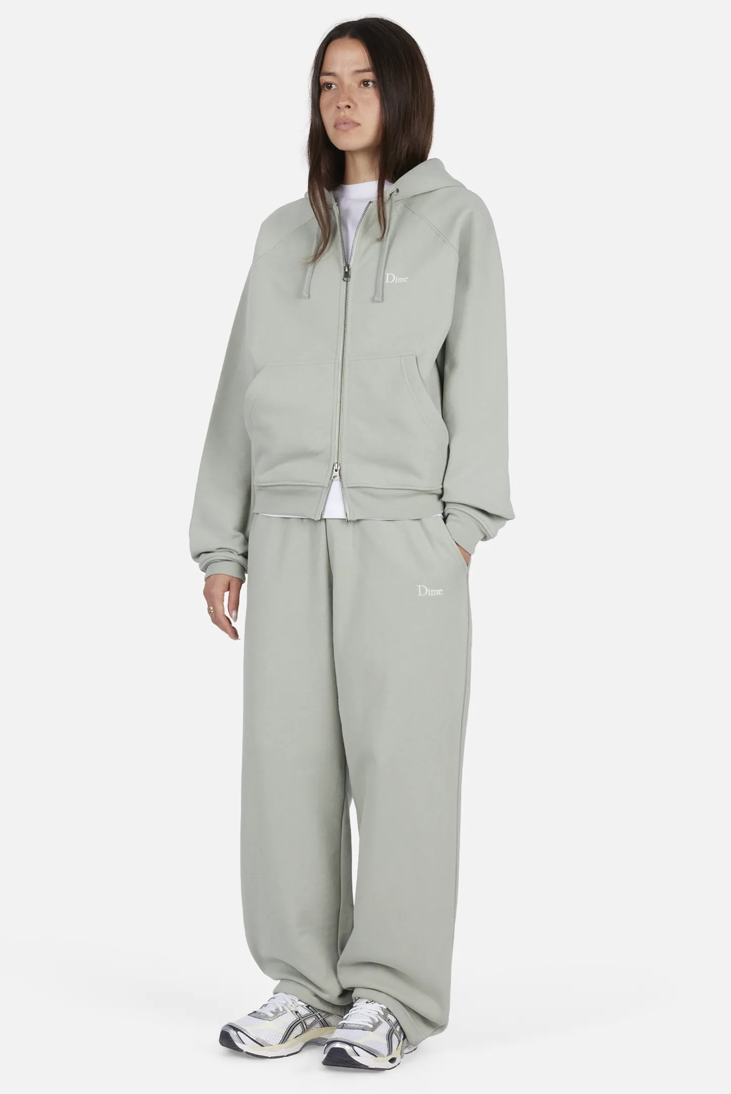 Classic Small Logo Zip Hoodie sold by Dime product image thumbnail 2