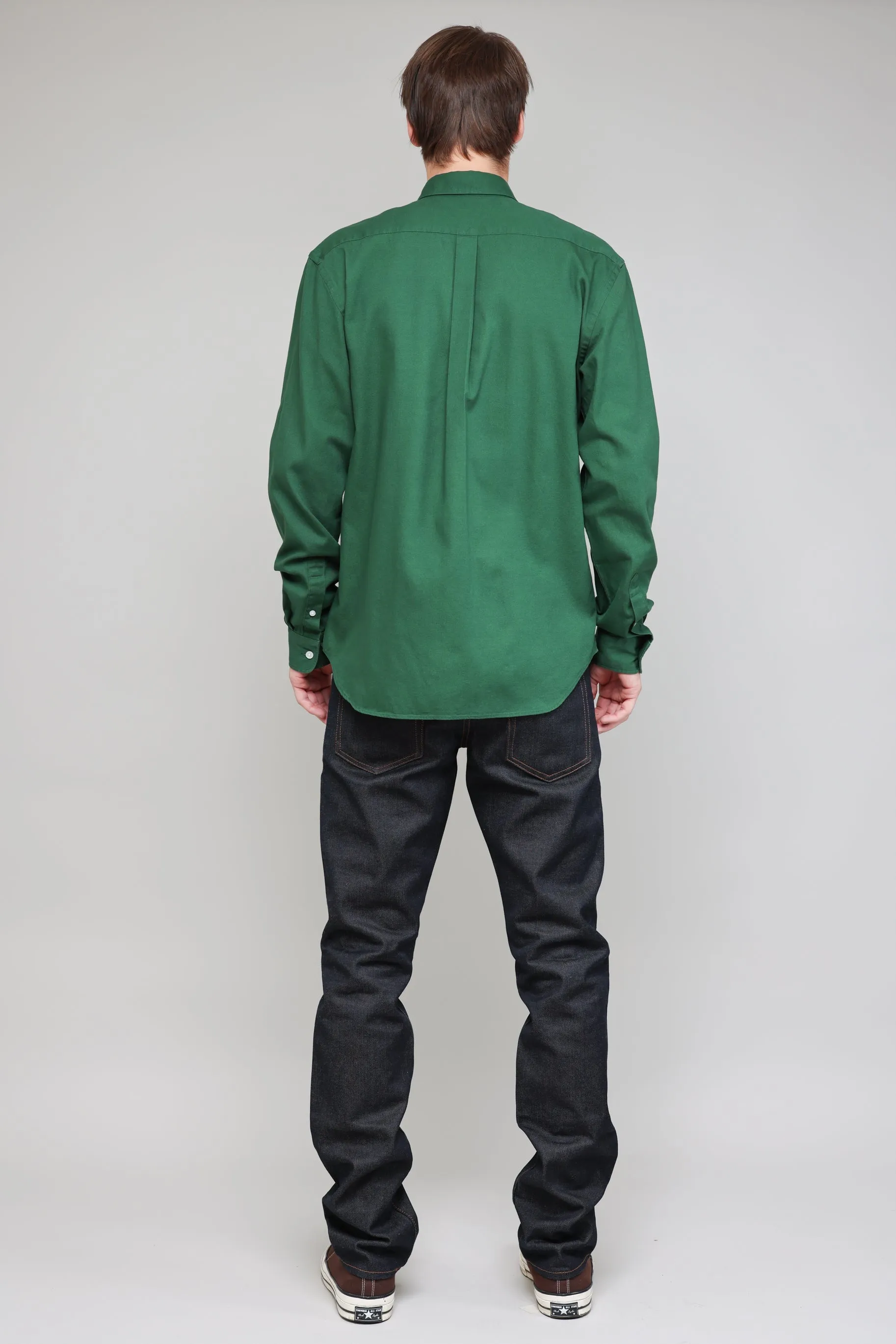 NS1191-67 Japanese Washed Oxford in Green sold by National Standards product image thumbnail 4