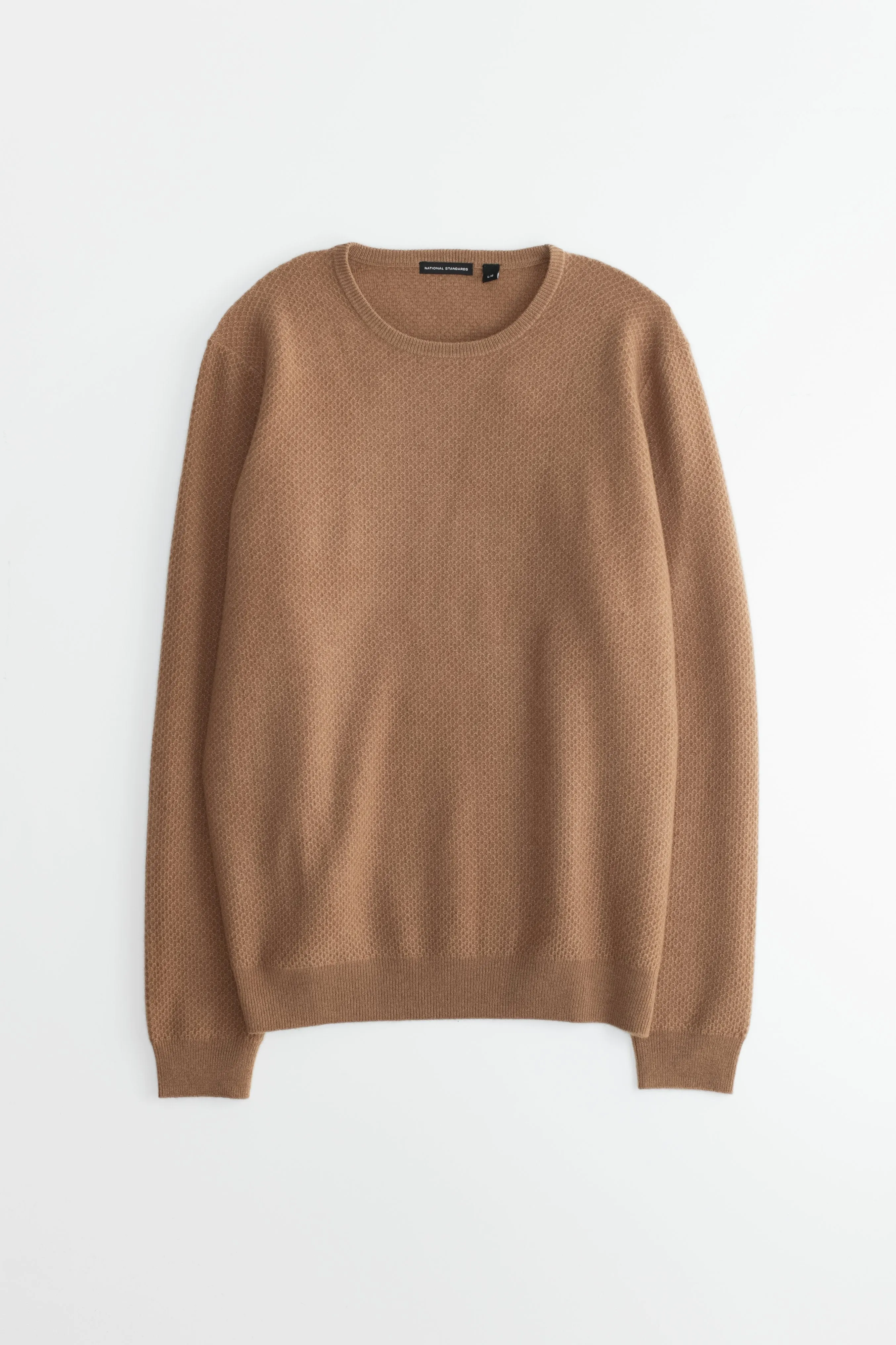 NS3019-3 New Honeycomb Stitch Crew in Camel sold by National Standards product image thumbnail 2