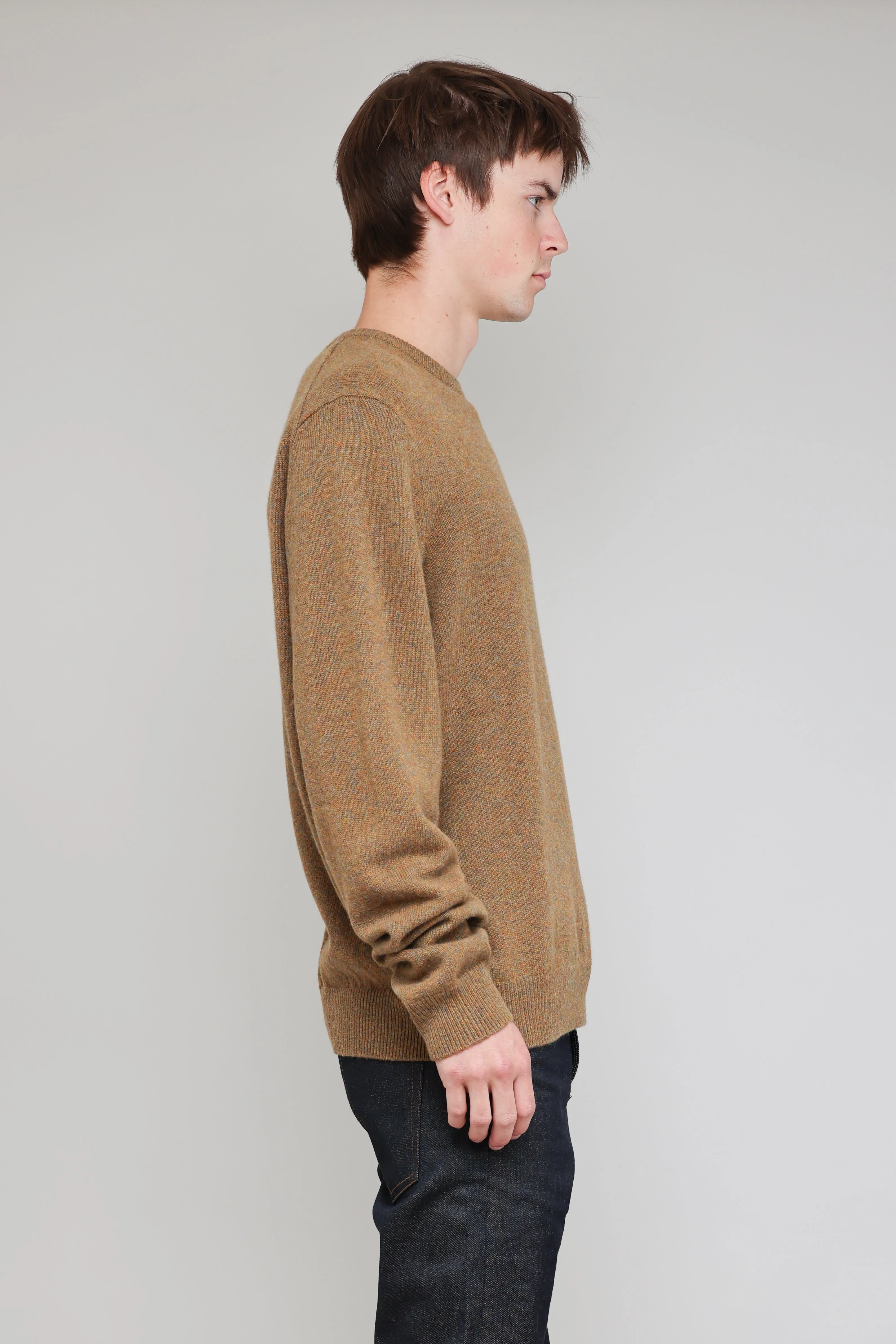 NS3018-21 New Wool Crew Neck in Melange Cider sold by National Standards product image thumbnail 4