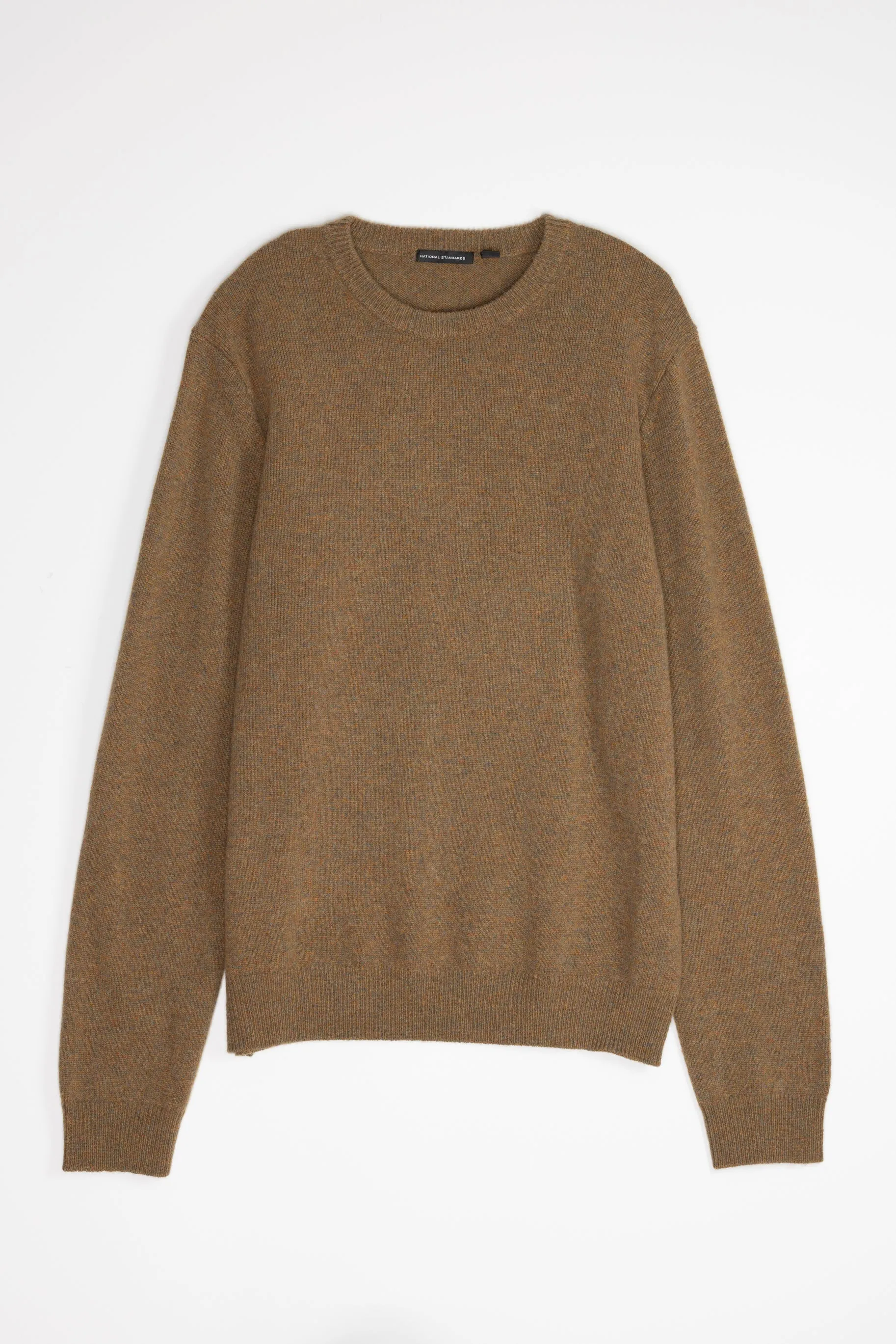 NS3018-21 New Wool Crew Neck in Melange Cider sold by National Standards product image thumbnail 3