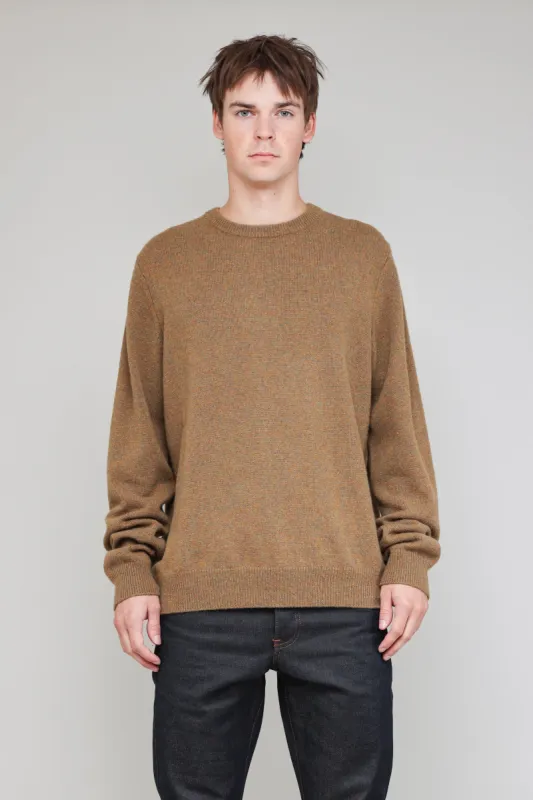 NS3018-21 New Wool Crew Neck in Melange Cider sold by National Standards