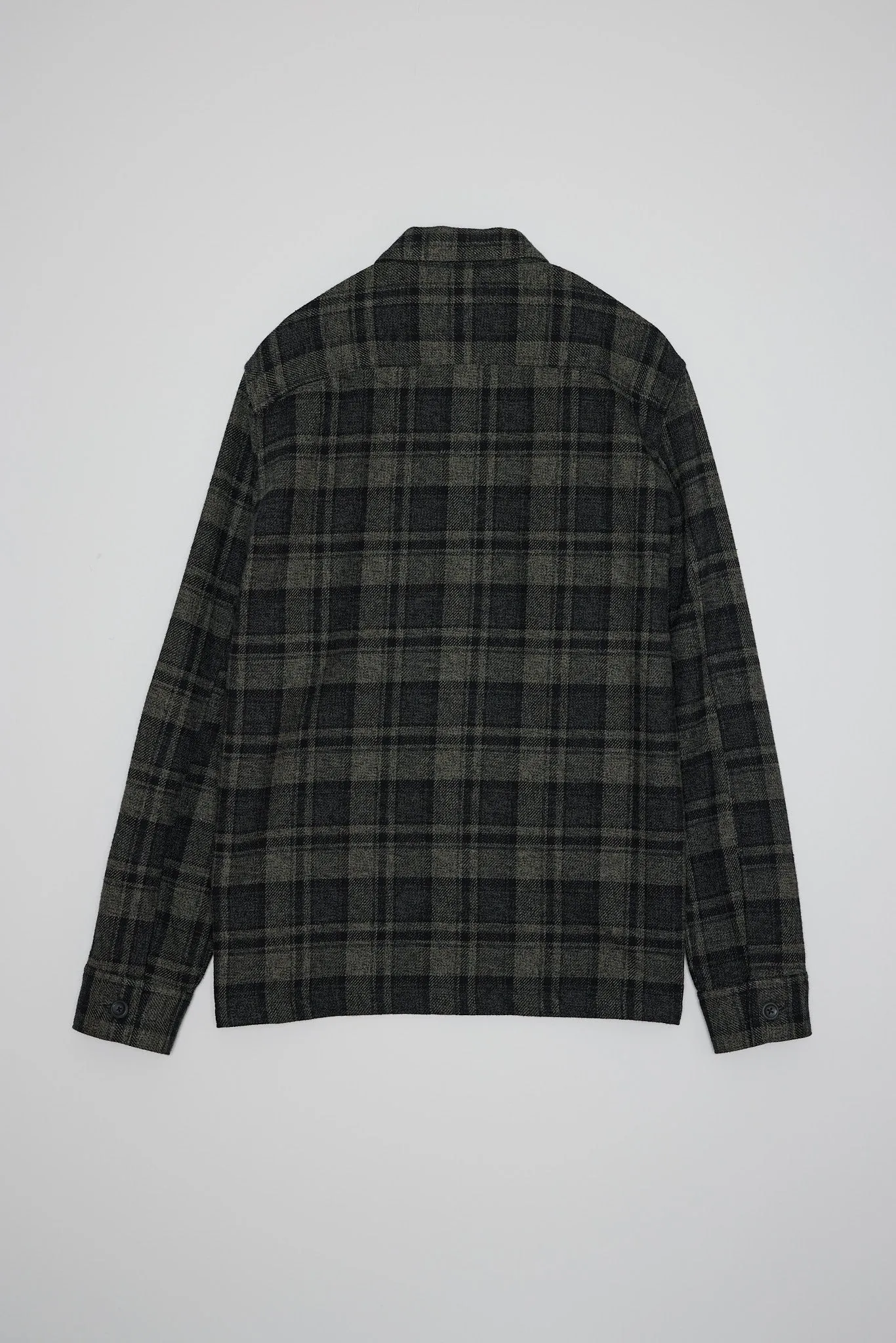 NS1199-23 Japanese Tweedy Plaid in Grey and Black sold by National Standards product image thumbnail 2