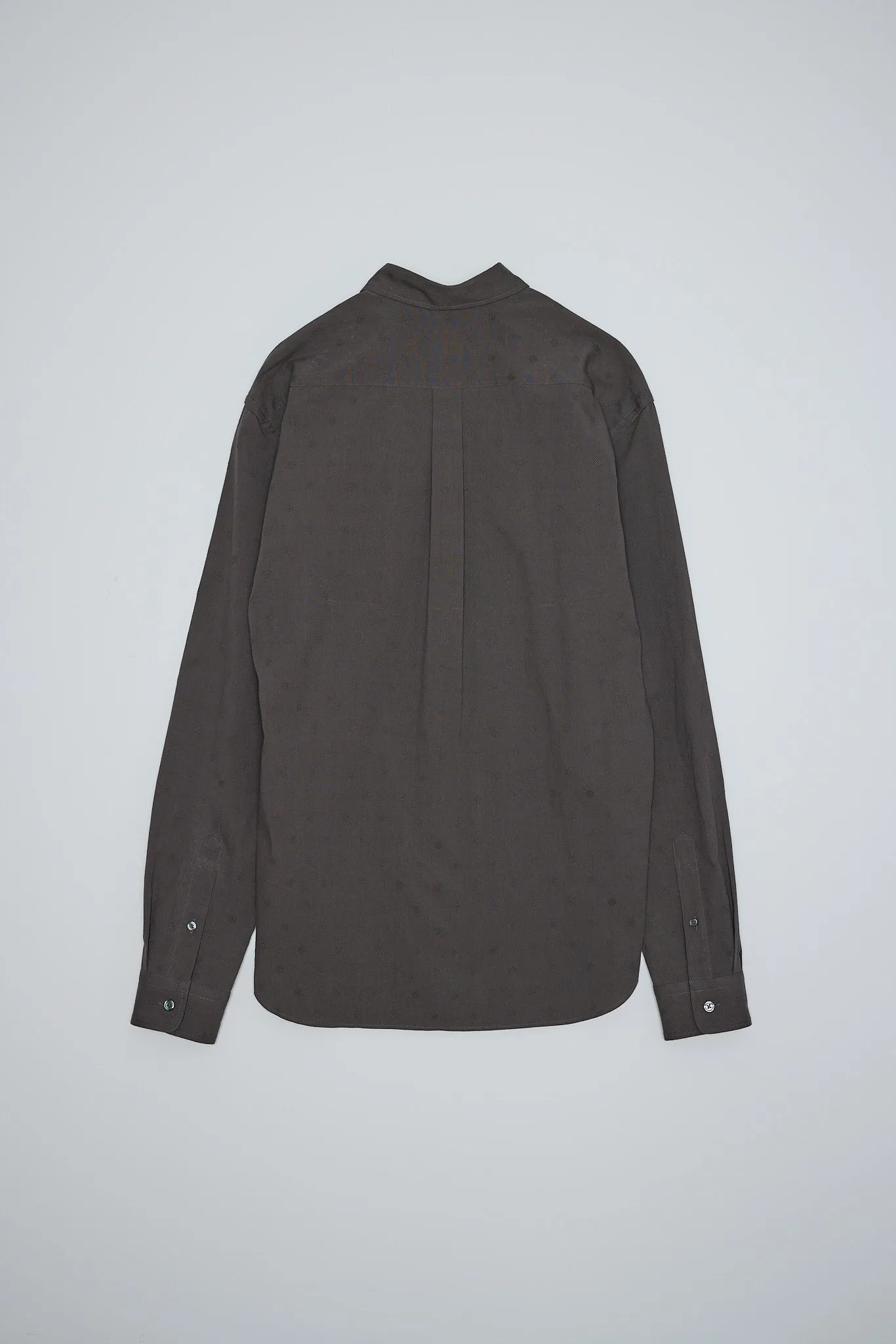 NS1190-96 Japanese Organic Dobby Dot in Dark Grey sold by National Standards product image thumbnail 2