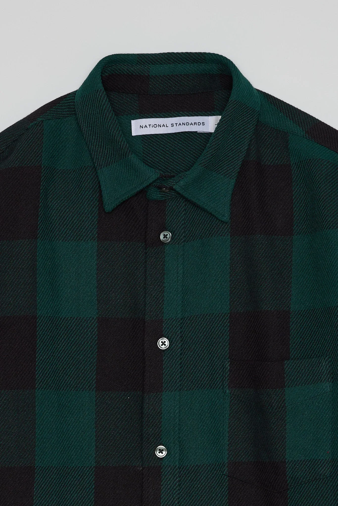 NS1190-93 Japanese Buffalo Twill in Green and Black sold by National Standards product image thumbnail 3